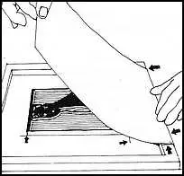 Anlegen des Papiers